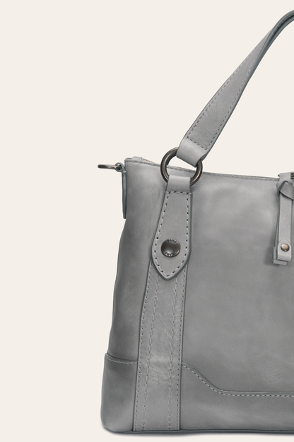 Melissa Medium Satchel in Shadow | Frye Signature