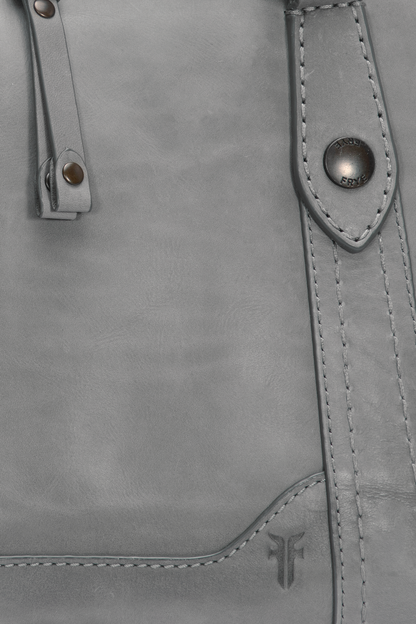 Melissa Medium Satchel in Shadow | Frye Signature
