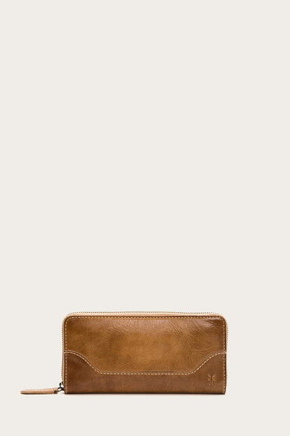 Melissa Beige Zip Wallet | Frye Trending