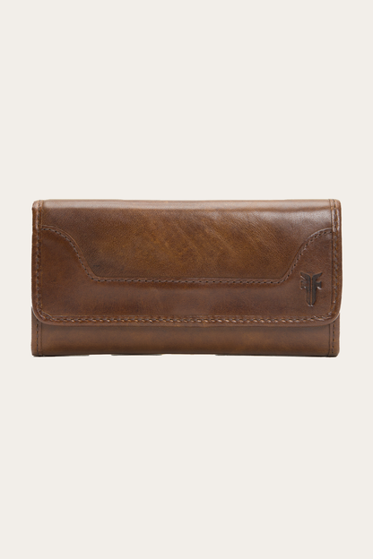 Melissa Dark Brown Wallet | Frye Top Pick