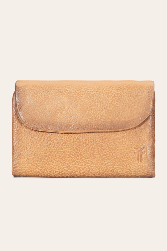 Nora Beige Small Wallet | Frye Latest