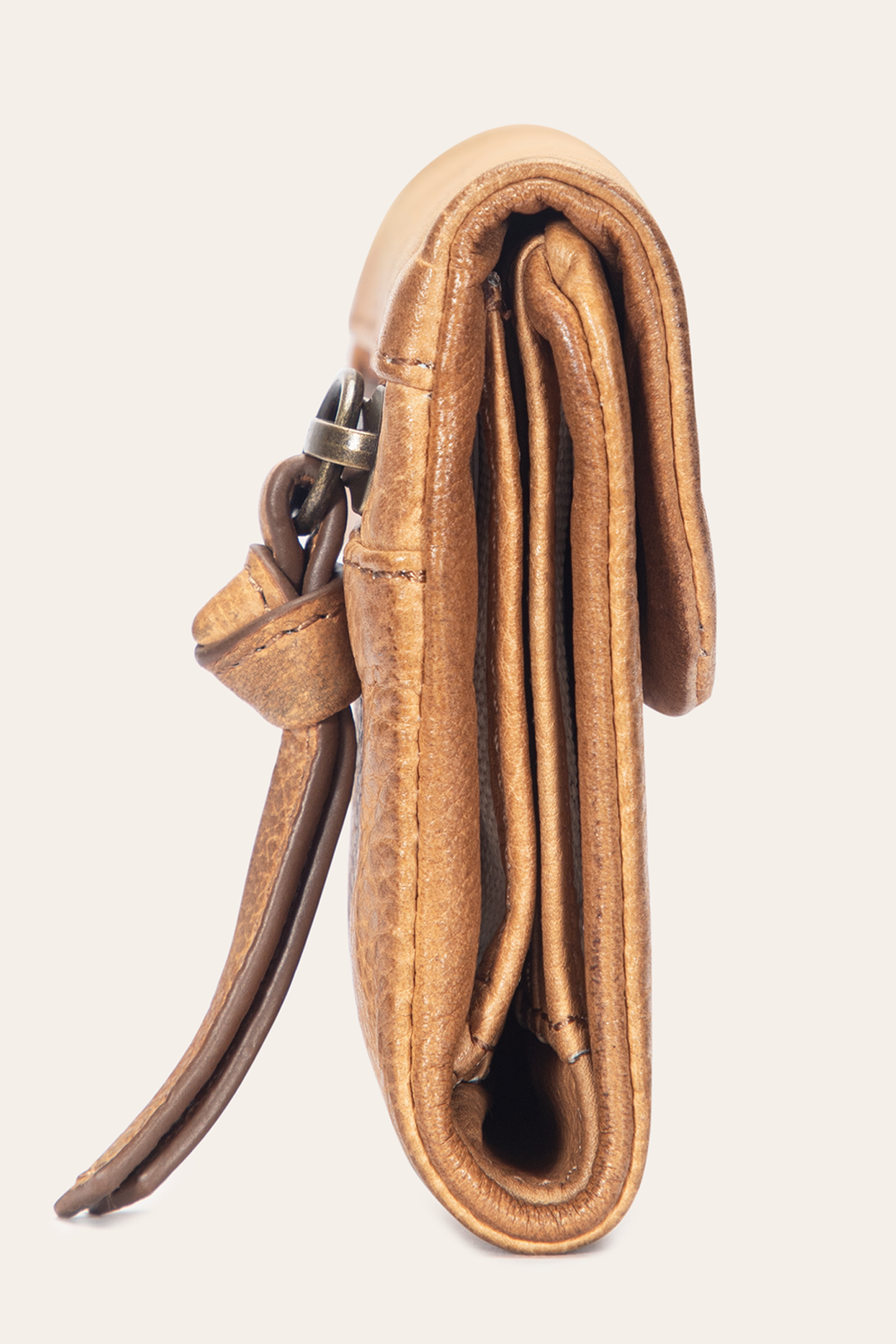 Nora Beige Small Wallet | Frye Latest