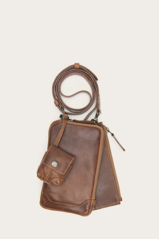 Melissa Cognac 3 In 1 Crossbody | Frye Signature