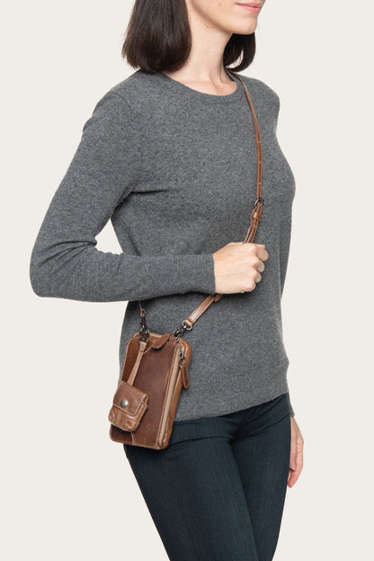 Melissa Cognac 3 In 1 Crossbody | Frye Signature