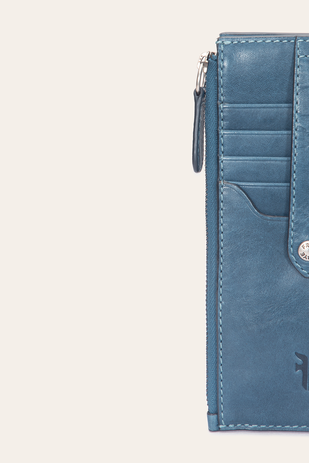 Melissa Steel Snap Card Wallet | Frye Best Seller