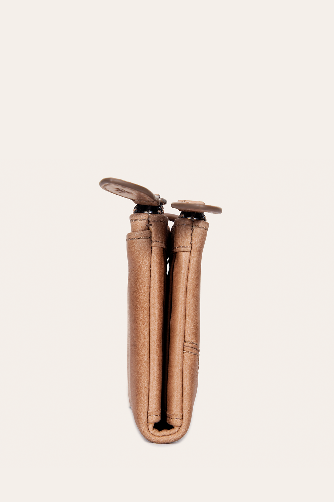 Melissa Beige Double Zip Wallet | Frye Featured