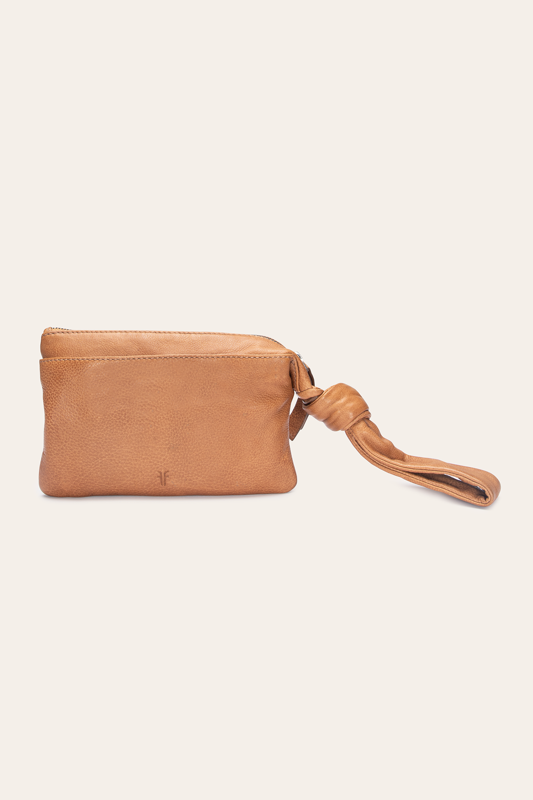 Nora Beige Knotted Wristlet | Frye Trending