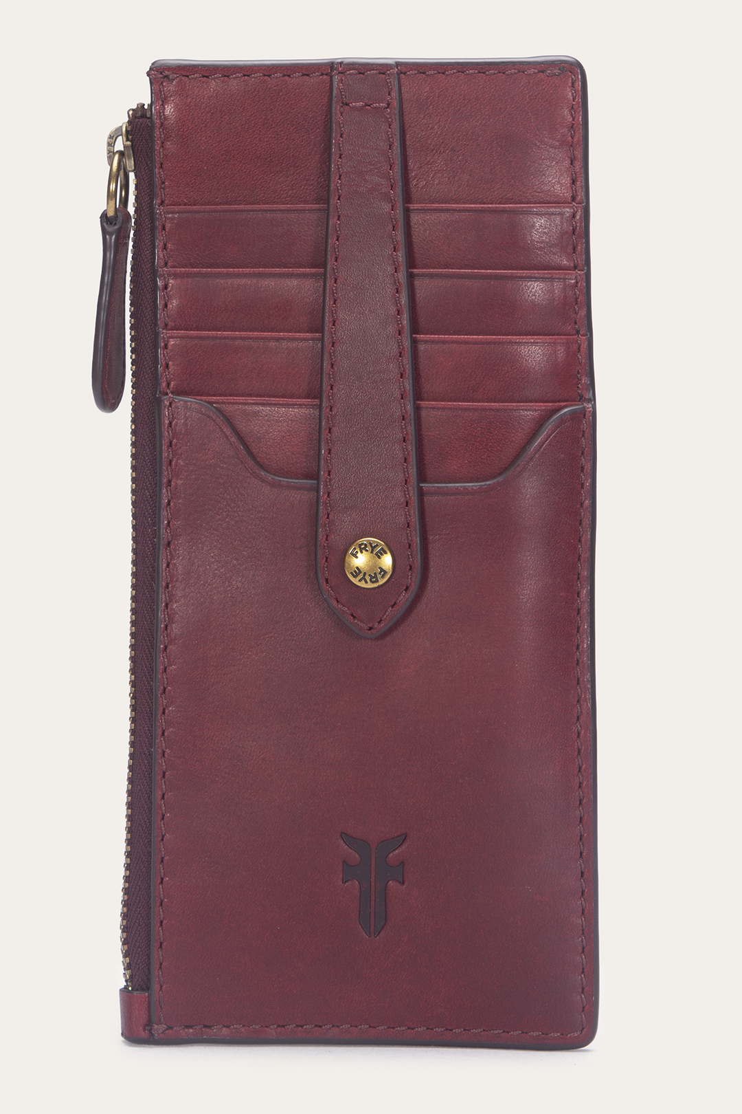 Berry Lacquer Melissa Snap Card Wallet | Frye Sale