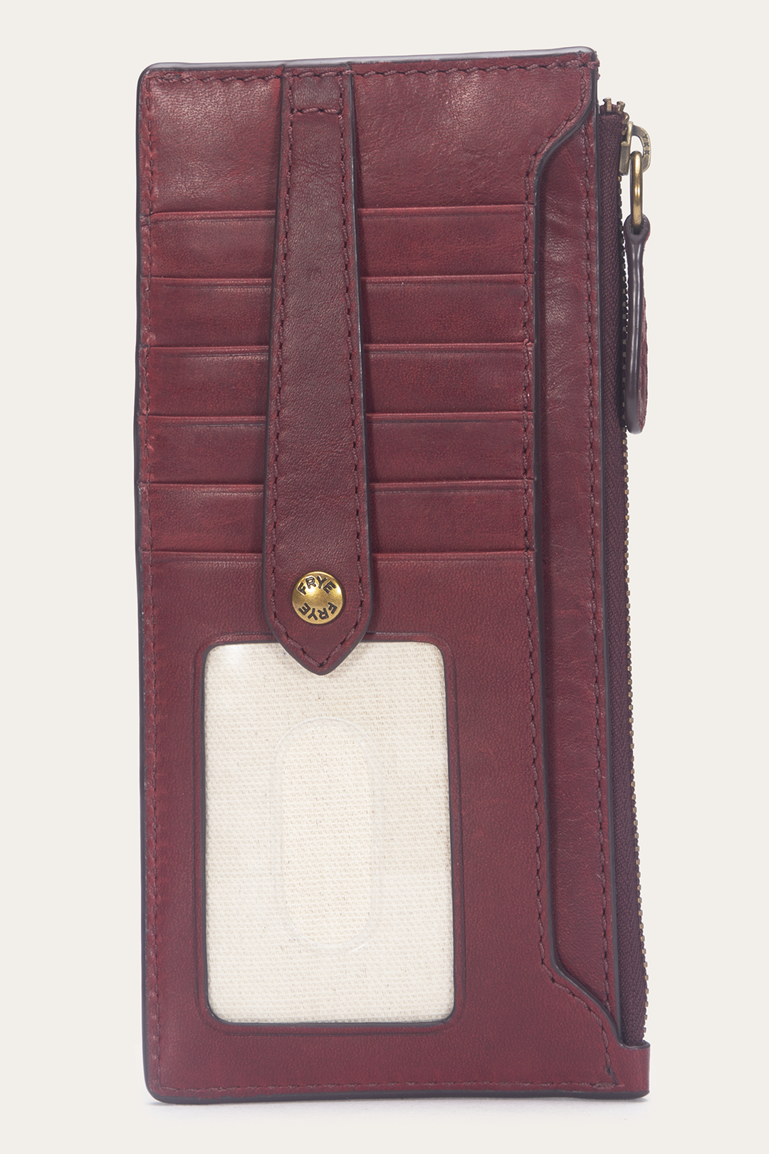 Berry Lacquer Melissa Snap Card Wallet | Frye Sale