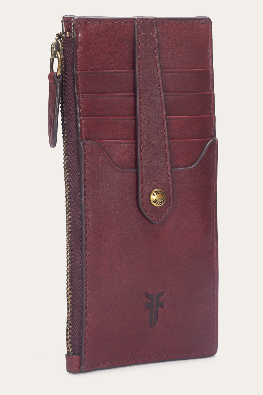 Berry Lacquer Melissa Snap Card Wallet | Frye Sale