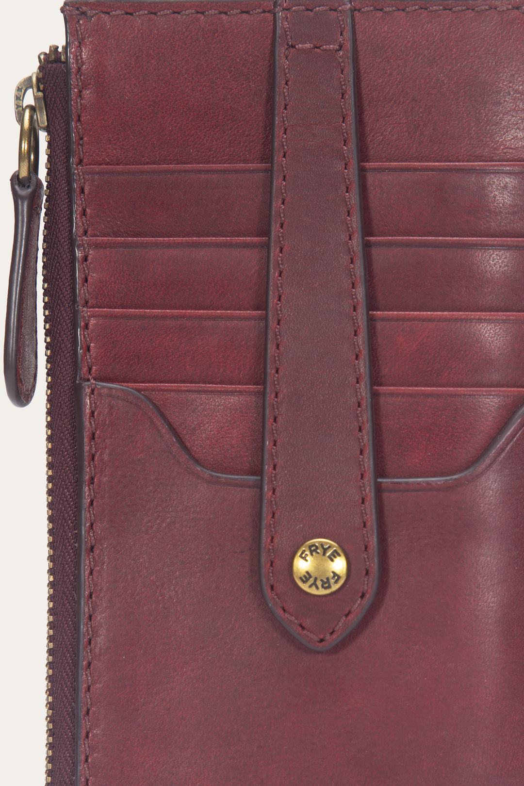 Berry Lacquer Melissa Snap Card Wallet | Frye Sale