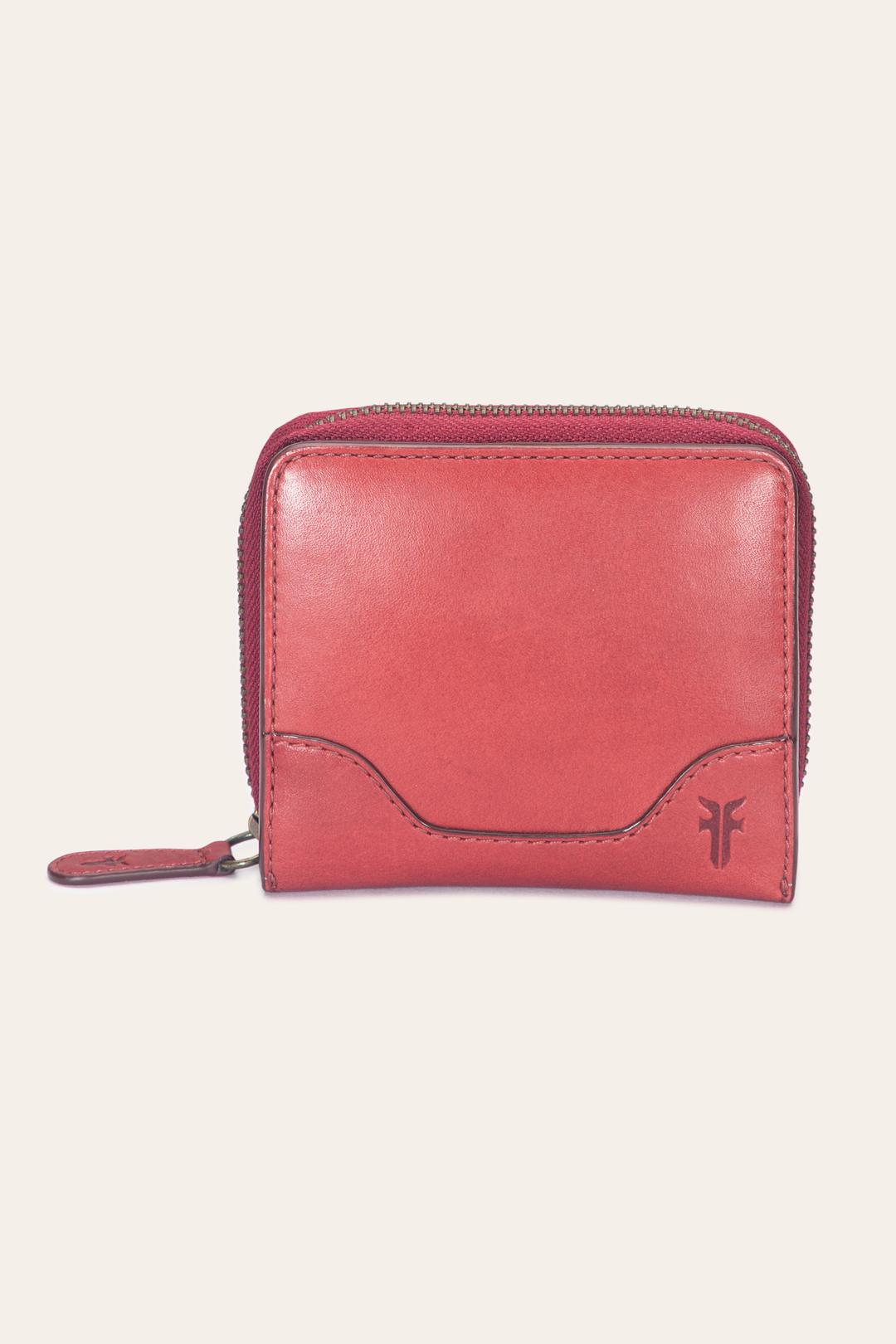 Melissa Burgundy Small Zip Around | Frye Classic