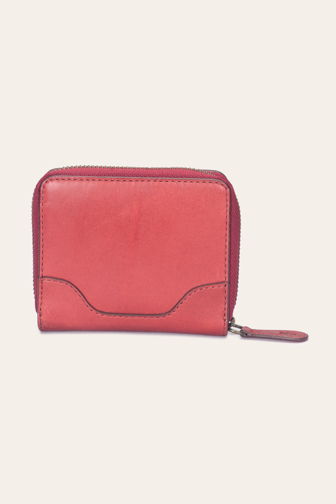 Melissa Burgundy Small Zip Around | Frye Classic