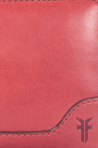 Melissa Burgundy Small Zip Around | Frye Classic