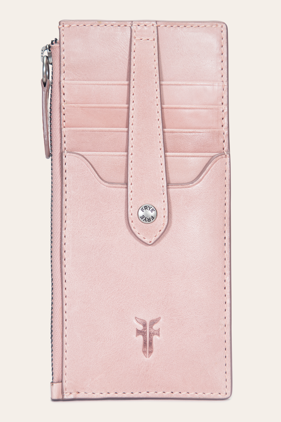 Women's Melissa Snap Card Wallet (Woodrose) | Frye Signature