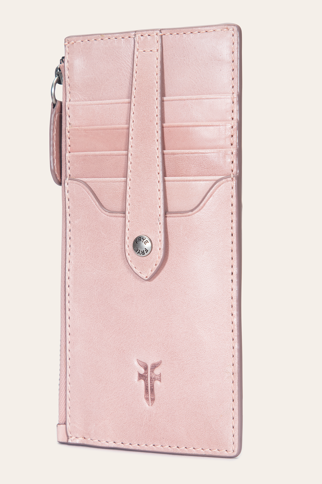 Women's Melissa Snap Card Wallet (Woodrose) | Frye Signature