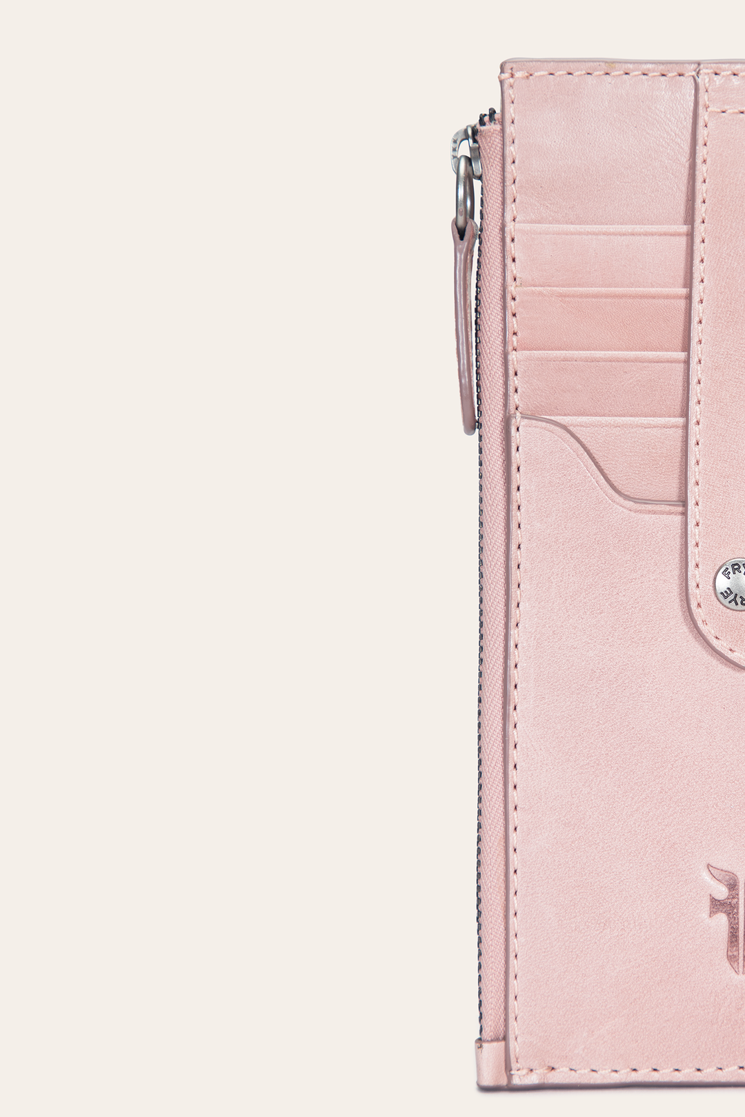 Women's Melissa Snap Card Wallet (Woodrose) | Frye Signature