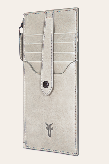 Women's Melissa Snap Card Wallet (Willow) | Frye Quality