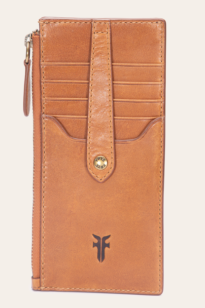 Melissa Burnt Terracotta Snap Card Wallet | Frye Best Price