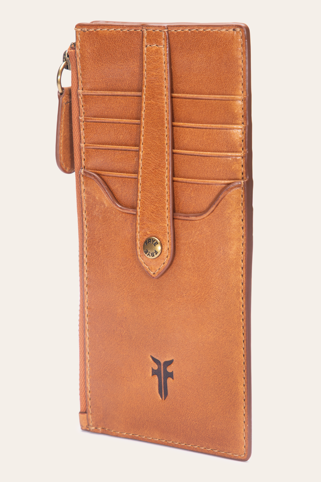 Melissa Burnt Terracotta Snap Card Wallet | Frye Best Price