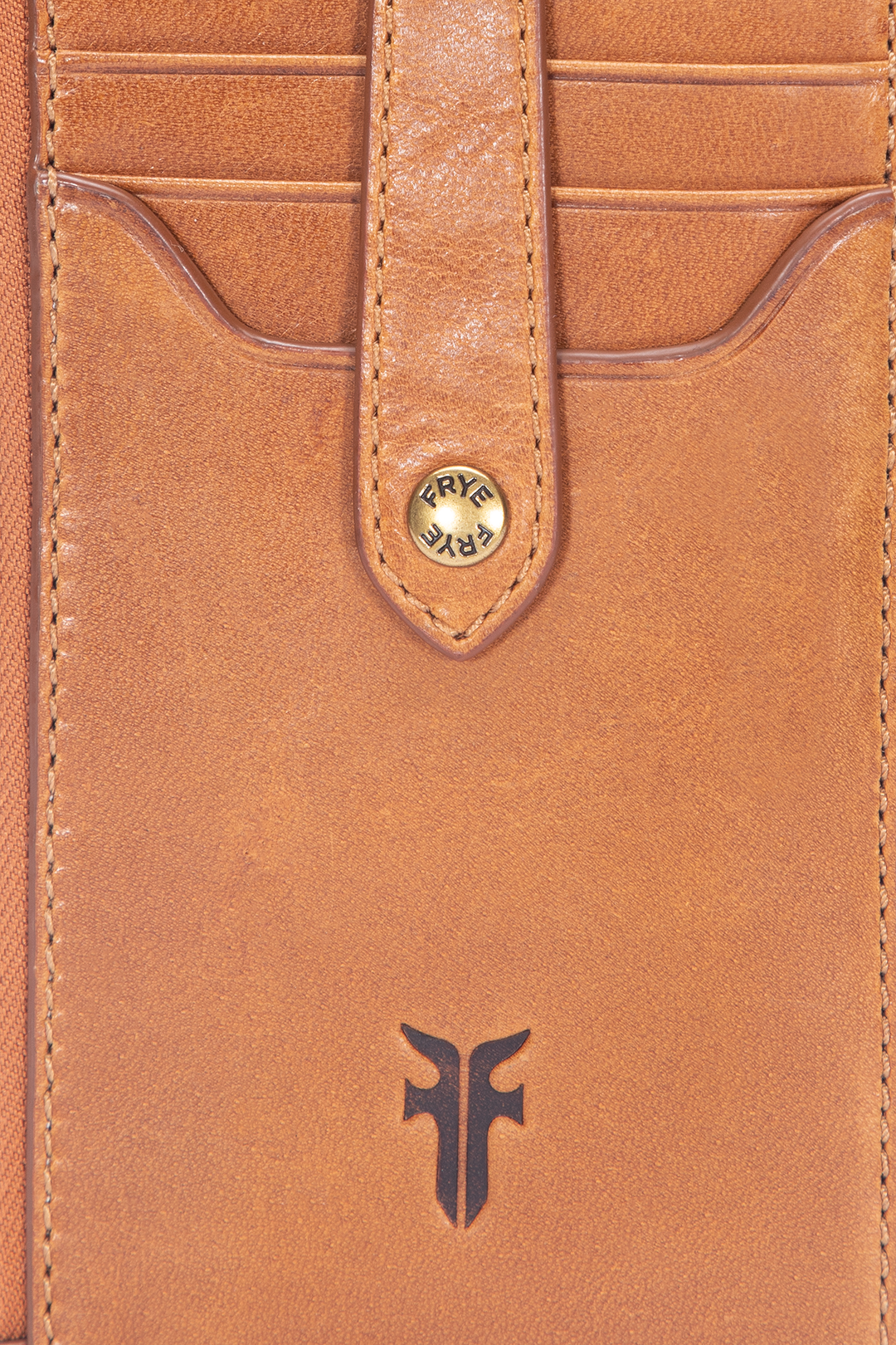 Melissa Burnt Terracotta Snap Card Wallet | Frye Best Price