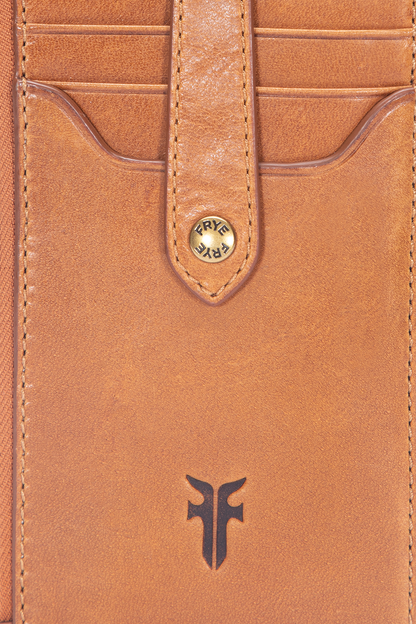 Melissa Burnt Terracotta Snap Card Wallet | Frye Best Price