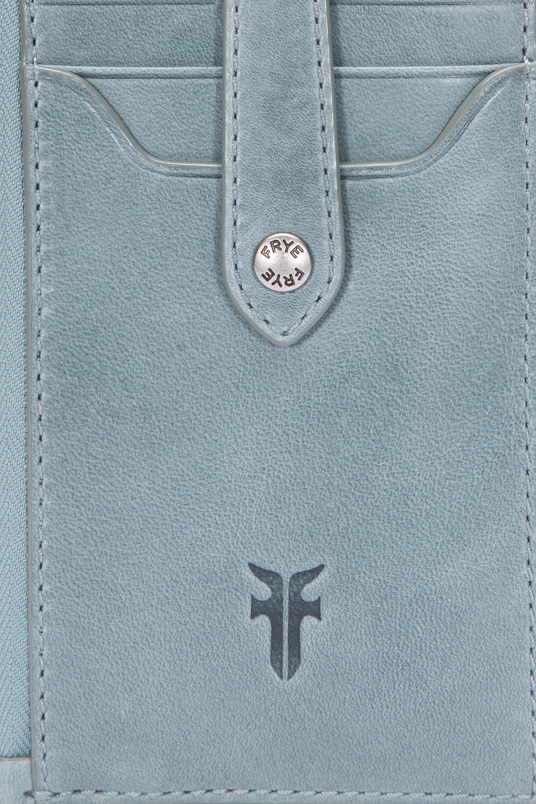 Melissa Sky Blue Snap Card Wallet | Frye Trusted