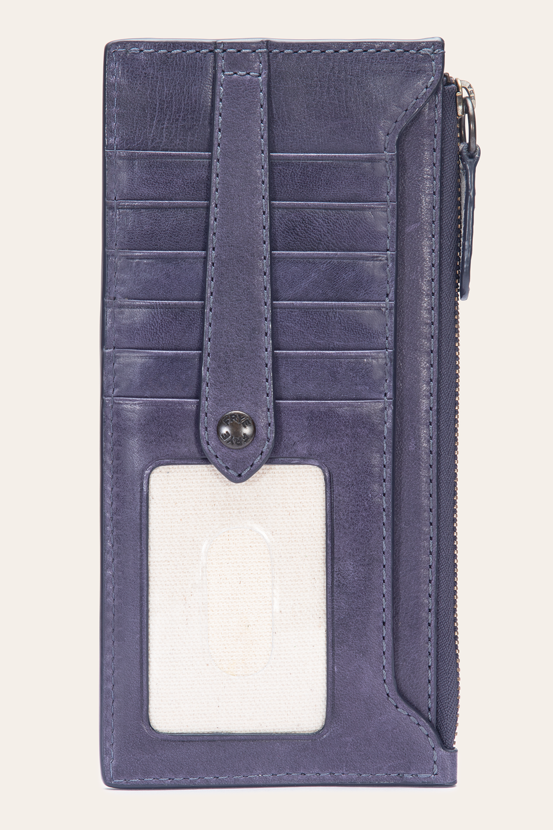 Melissa Eggplant Snap Card Wallet | Frye Exclusive