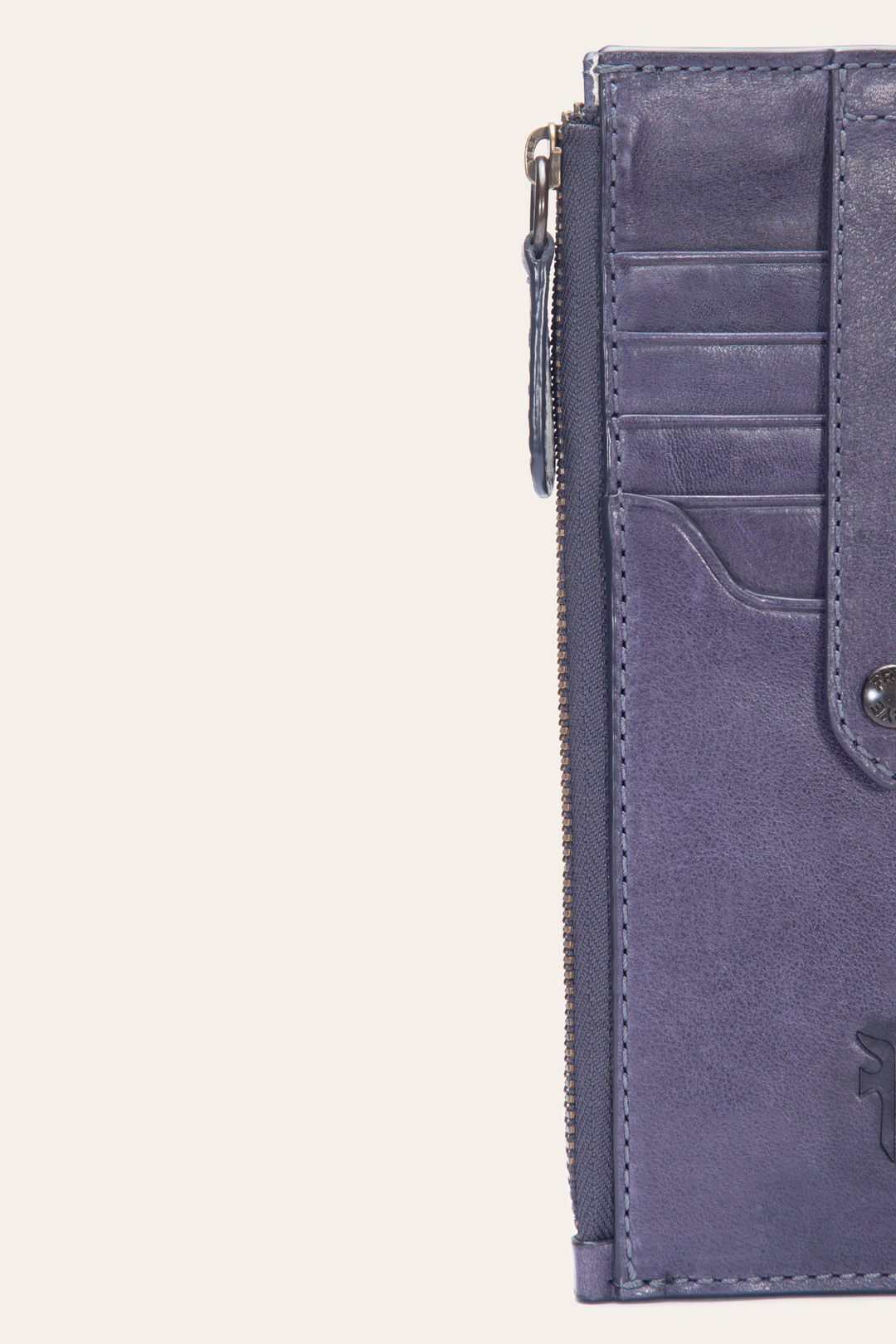 Melissa Eggplant Snap Card Wallet | Frye Exclusive