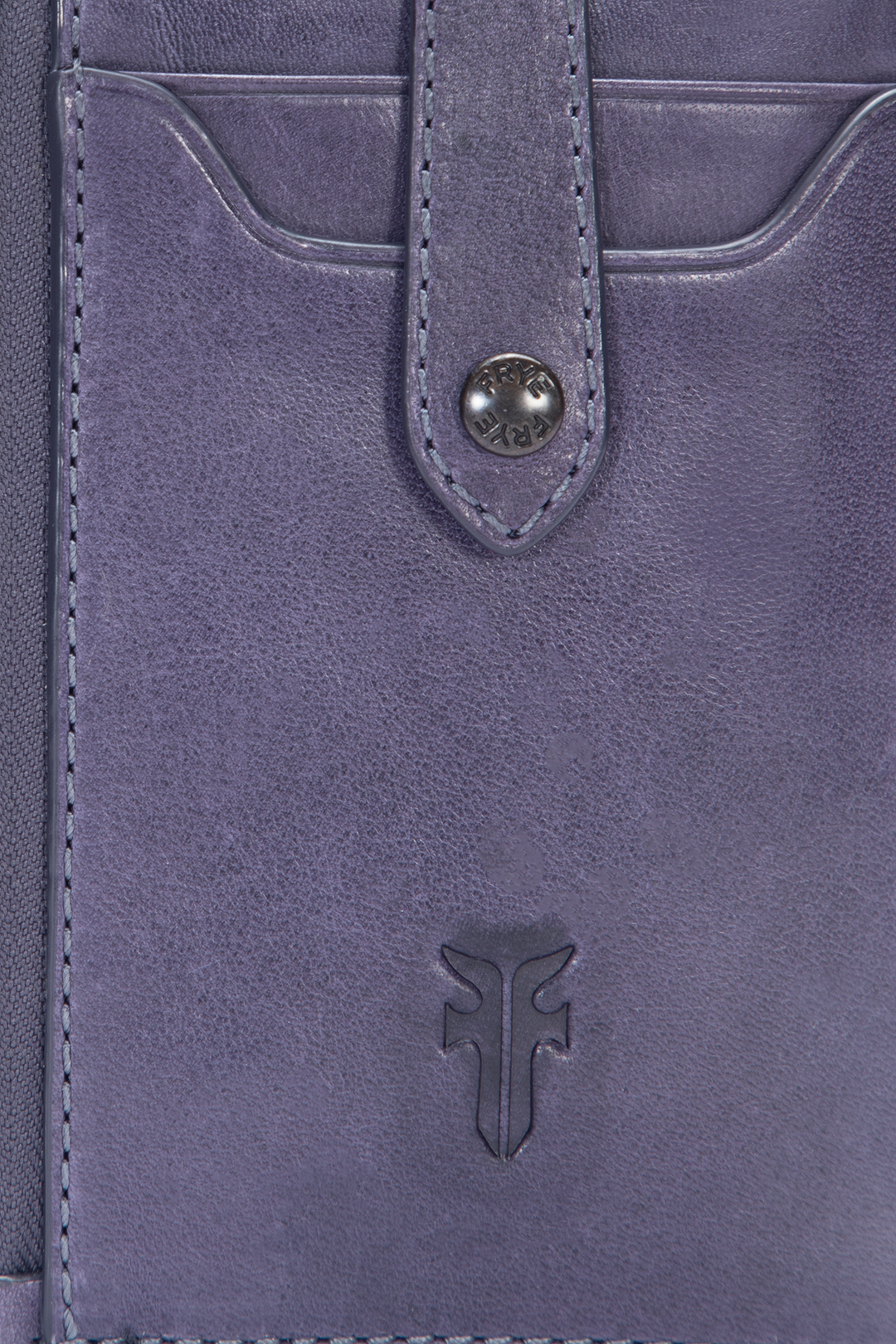 Melissa Eggplant Snap Card Wallet | Frye Exclusive