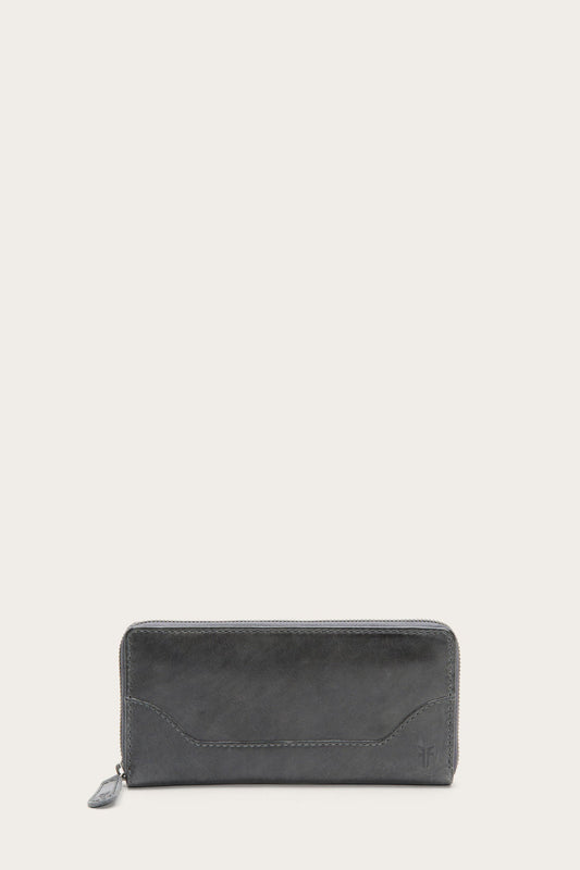 Melissa Carbon Zip Wallet | Frye Exclusive