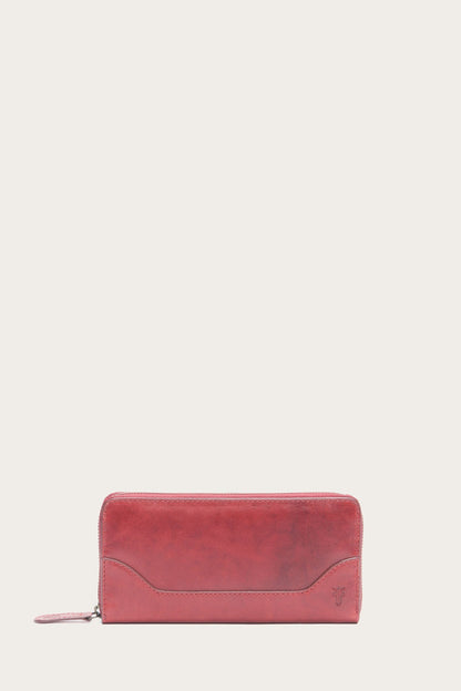 Melissa Burgundy Zip Wallet | Frye Trending