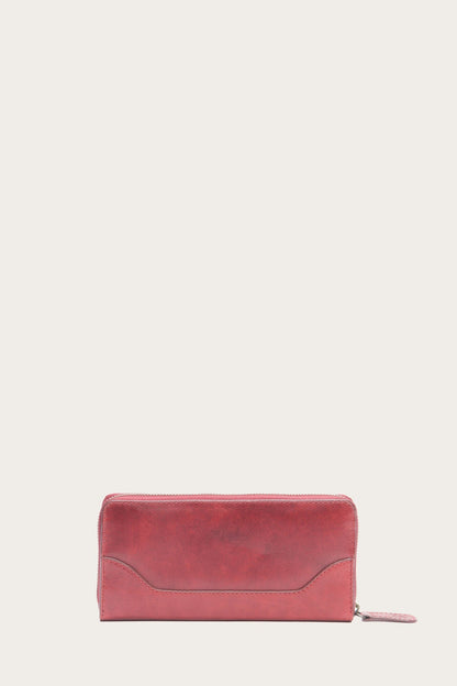Melissa Burgundy Zip Wallet | Frye Trending