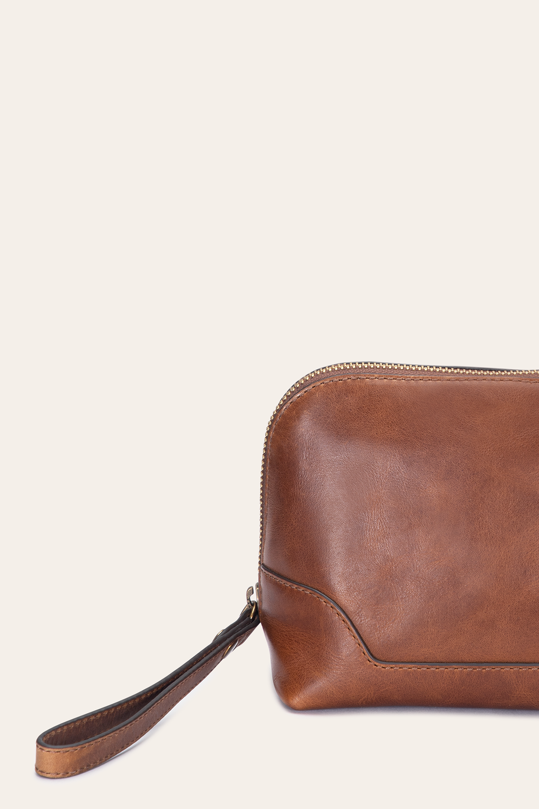 Melissa Cognac Carry All Clutch | Frye Signature