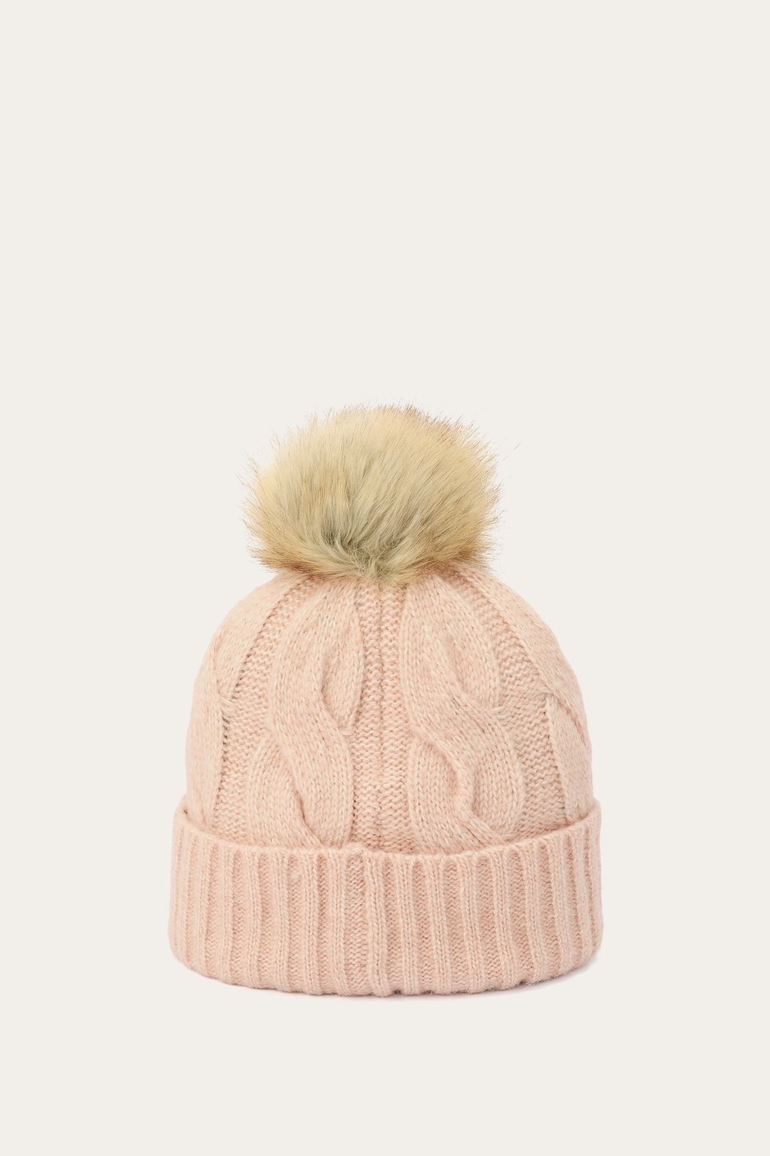 Rose Cloud Wide Cable Cuff Hat | Frye Sale