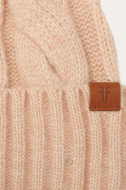 Rose Cloud Wide Cable Cuff Hat | Frye Sale
