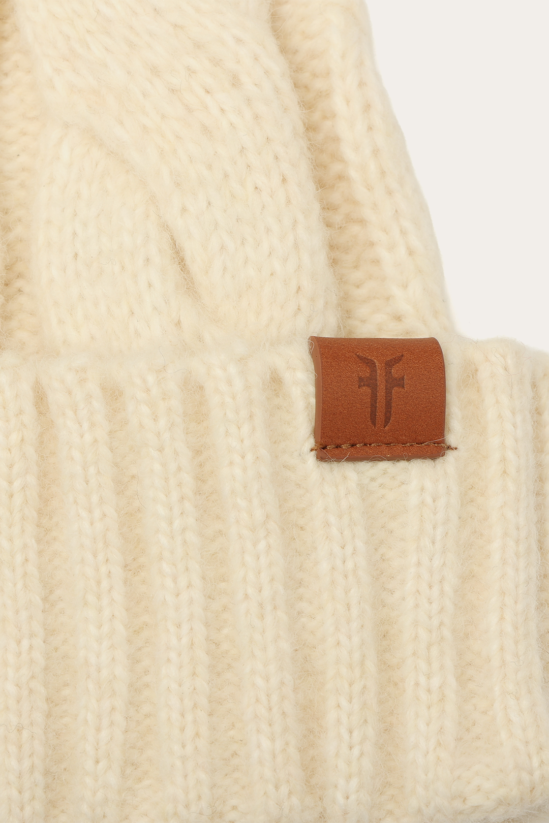 Birch Wide Cable Cuff Hat | Frye Great Value