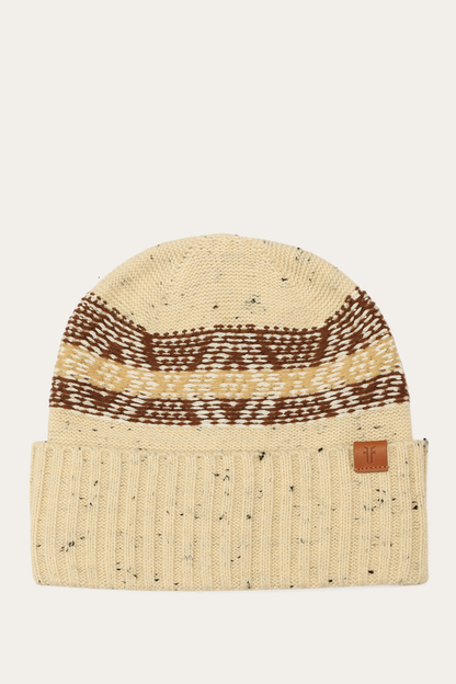 Birch Tweed Fair Isle Cuff Hat | Frye Customer Favorite