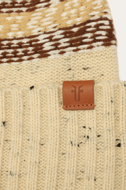 Birch Tweed Fair Isle Cuff Hat | Frye Customer Favorite