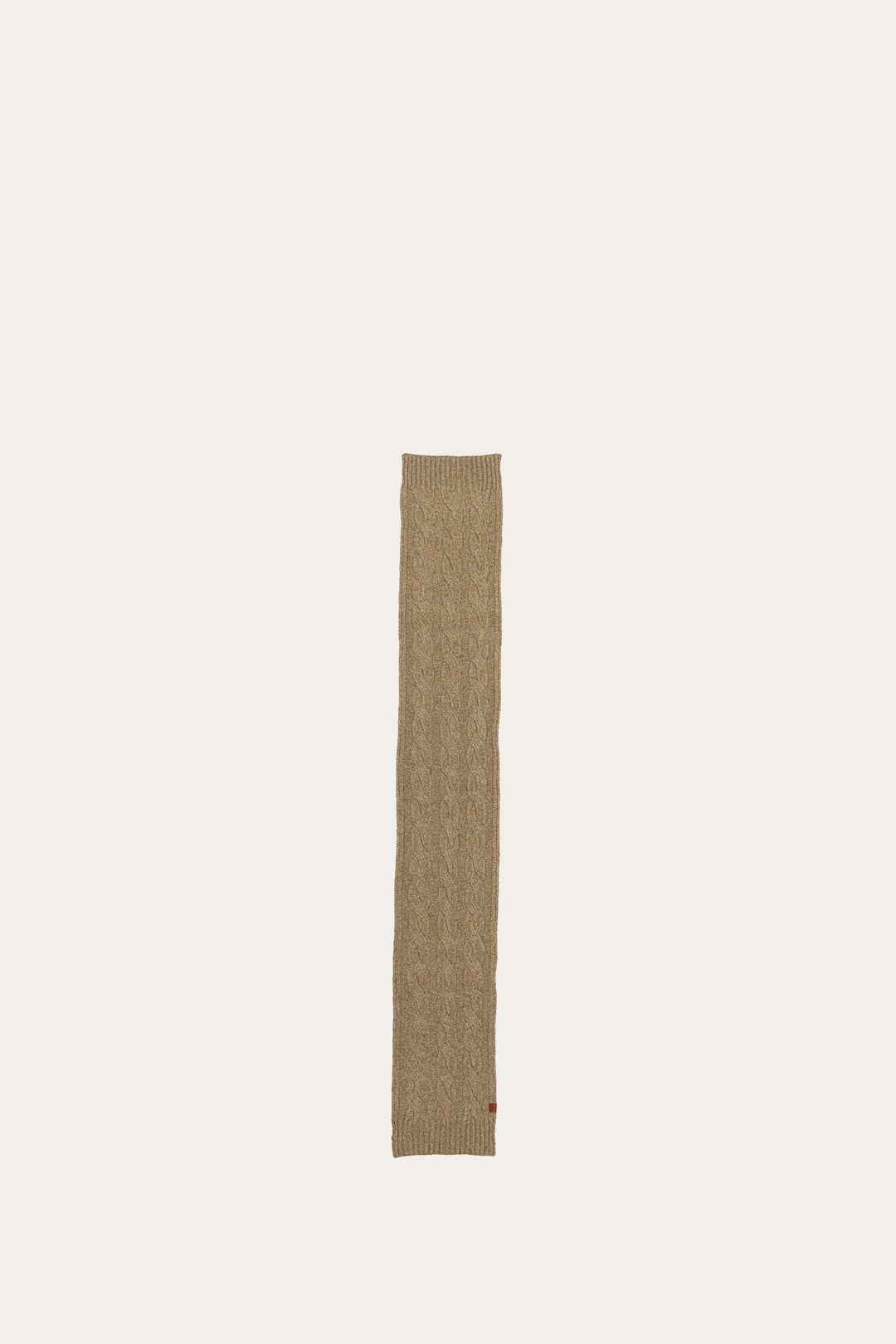Burnt Olive Wide Cable Scarf | Frye Discount