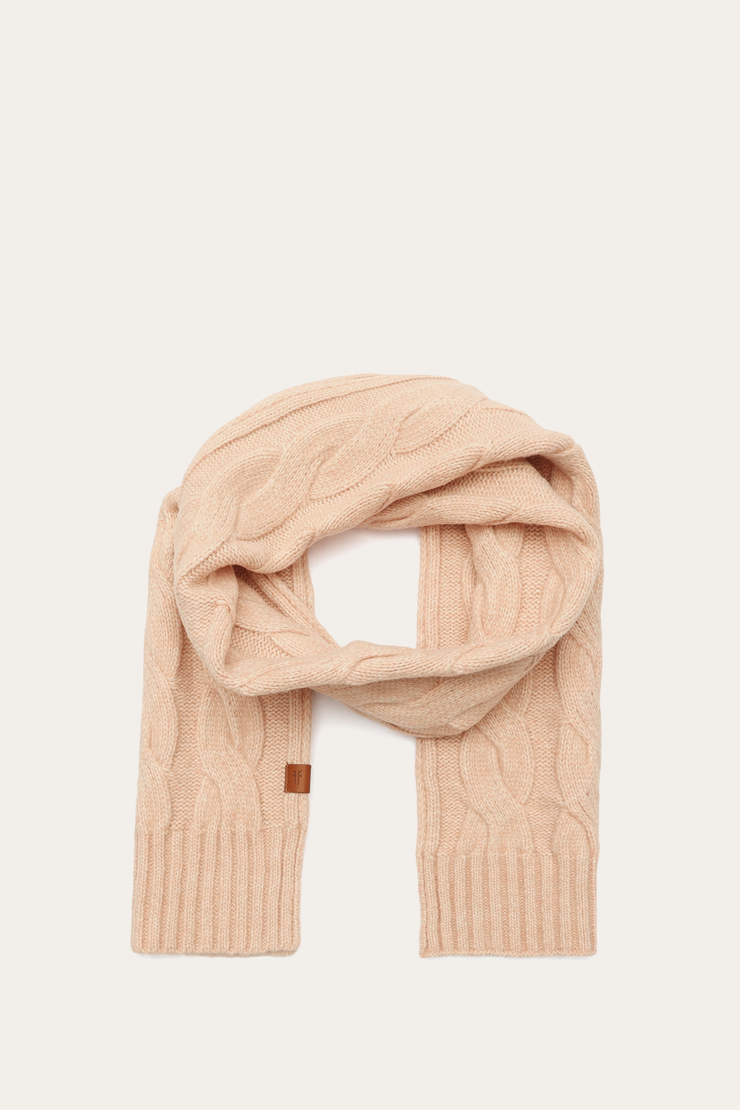 Rose Cloud Wide Cable Scarf | Frye Best Price