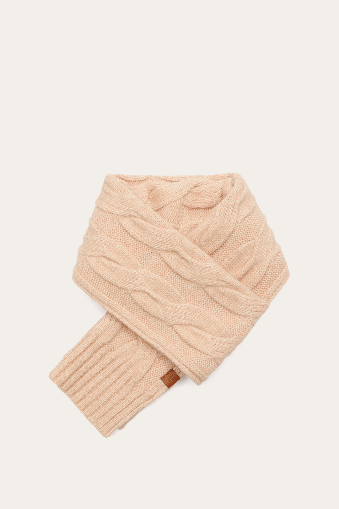 Rose Cloud Wide Cable Scarf | Frye Best Price