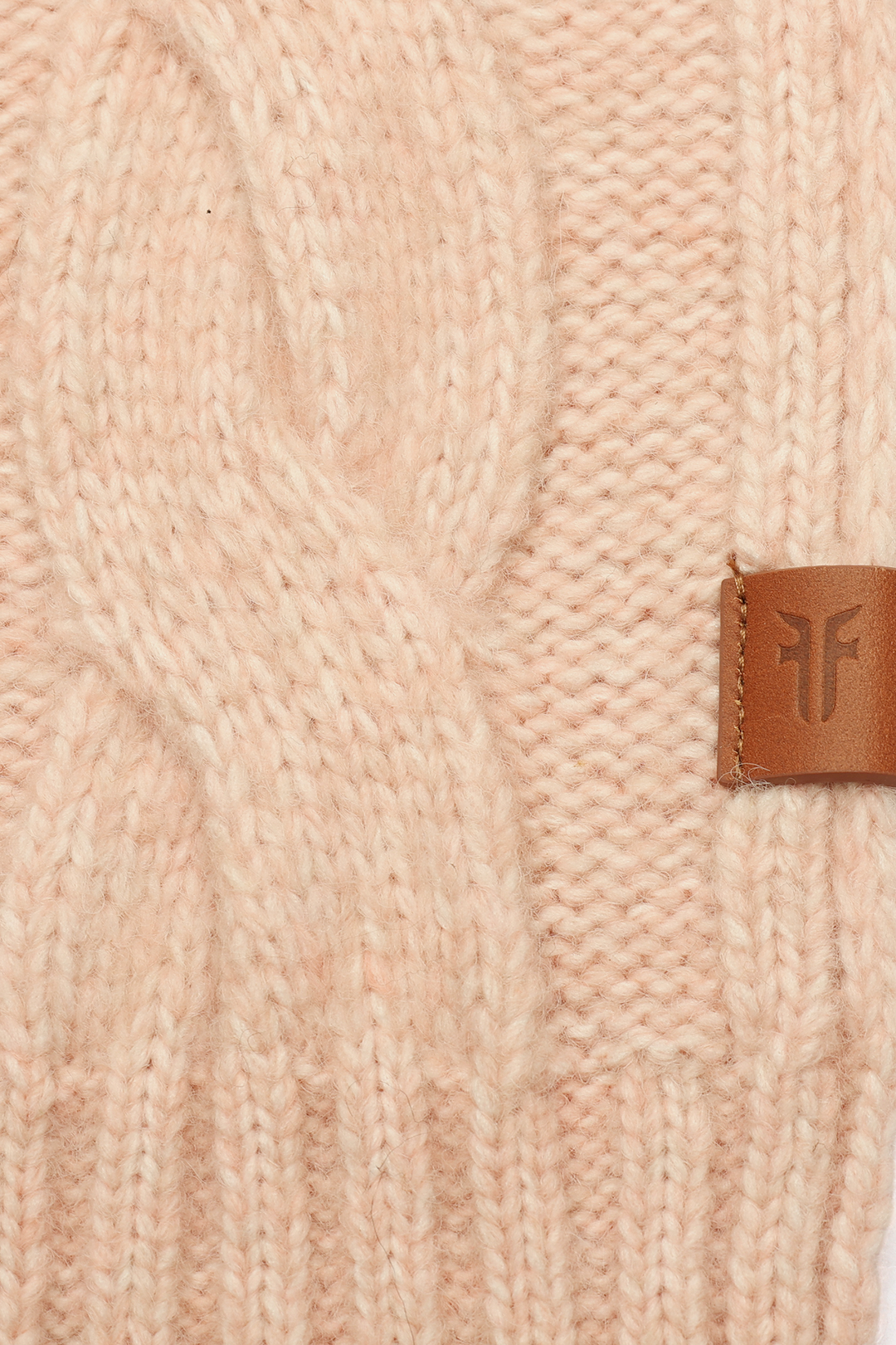 Rose Cloud Wide Cable Scarf | Frye Best Price