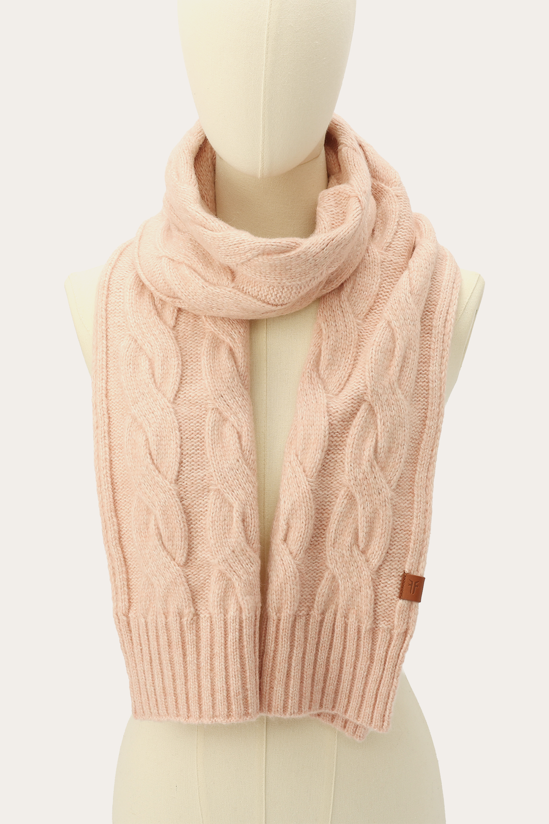 Rose Cloud Wide Cable Scarf | Frye Best Price