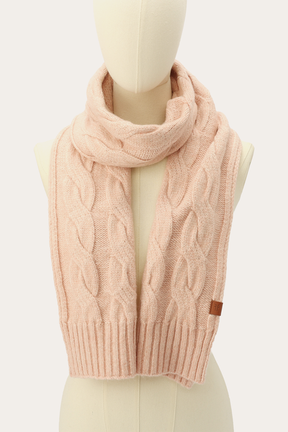 Rose Cloud Wide Cable Scarf | Frye Best Price