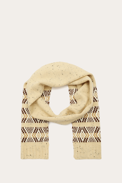 Birch Tweed Fair Isle Scarf | Frye Trending