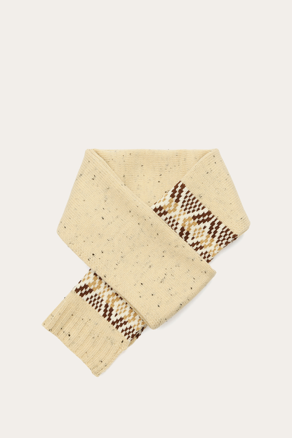 Birch Tweed Fair Isle Scarf | Frye Trending