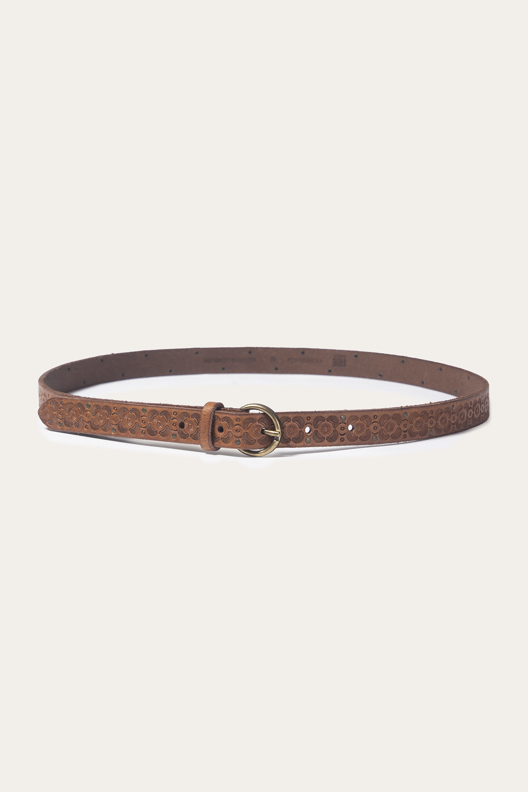 Light Whiskey 20mm Tooling & Stud Belt | Frye Popular