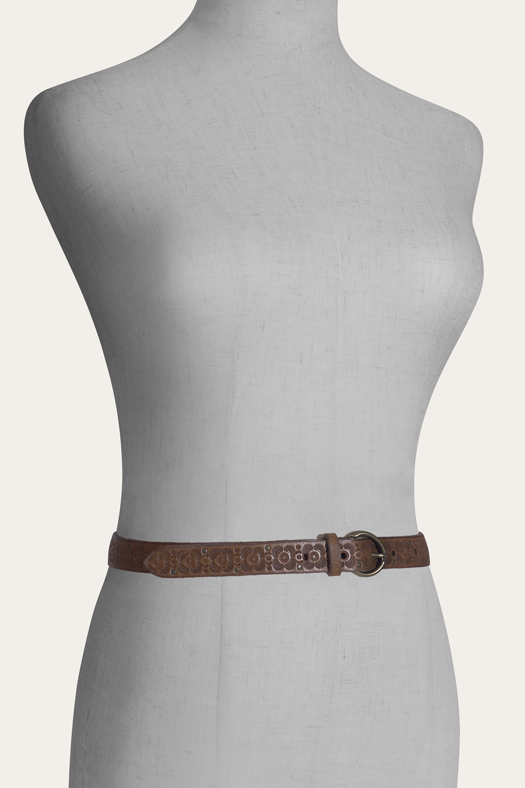 Light Whiskey 20mm Tooling & Stud Belt | Frye Popular