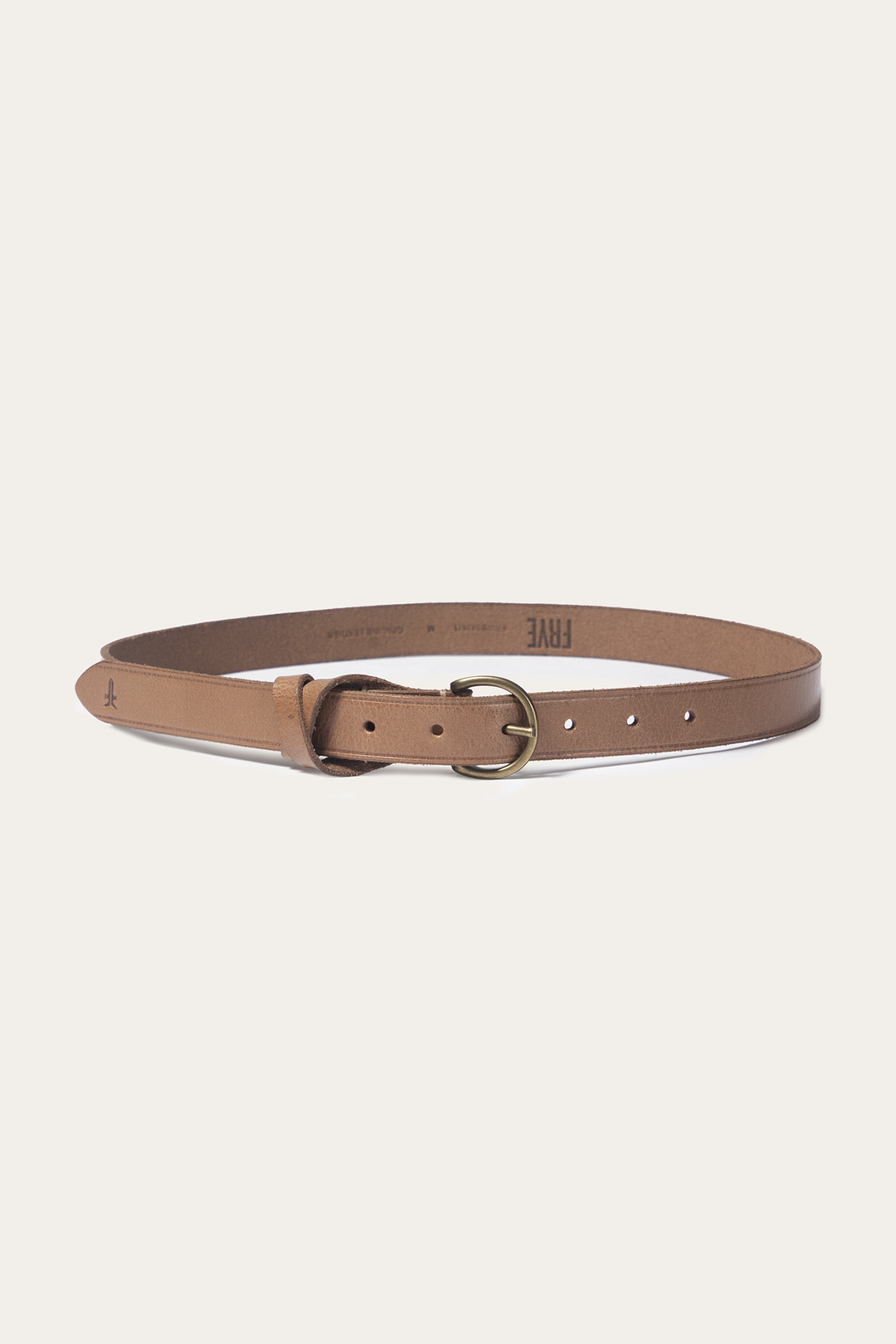 Light Bronze 25mm Belt | Frye Exclusive